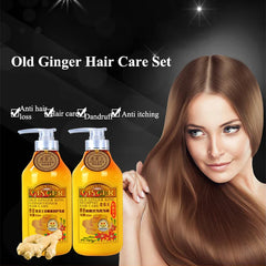 Ginger Root Nourishing Shampoo & Conditioner Set