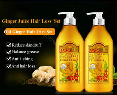 Ginger Root Nourishing Shampoo & Conditioner Set