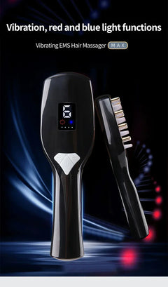Vibration Scalp Massage Comb — Hair Growth Therapy
