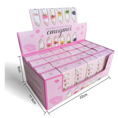 Jelly Flower Colour-Changing Lip Balm Set — 24 Pieces
