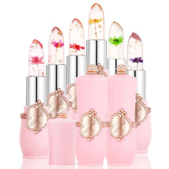 Jelly Flower Colour-Changing Lip Balm Set — 24 Pieces