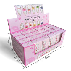 Jelly Flower Colour-Changing Lip Balm Set — 24 Pieces