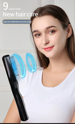 Vibration Scalp Massage Comb — Hair Growth Therapy