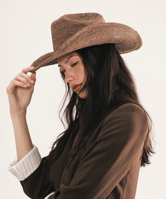 Ames Packable Straw Cowboy Hat